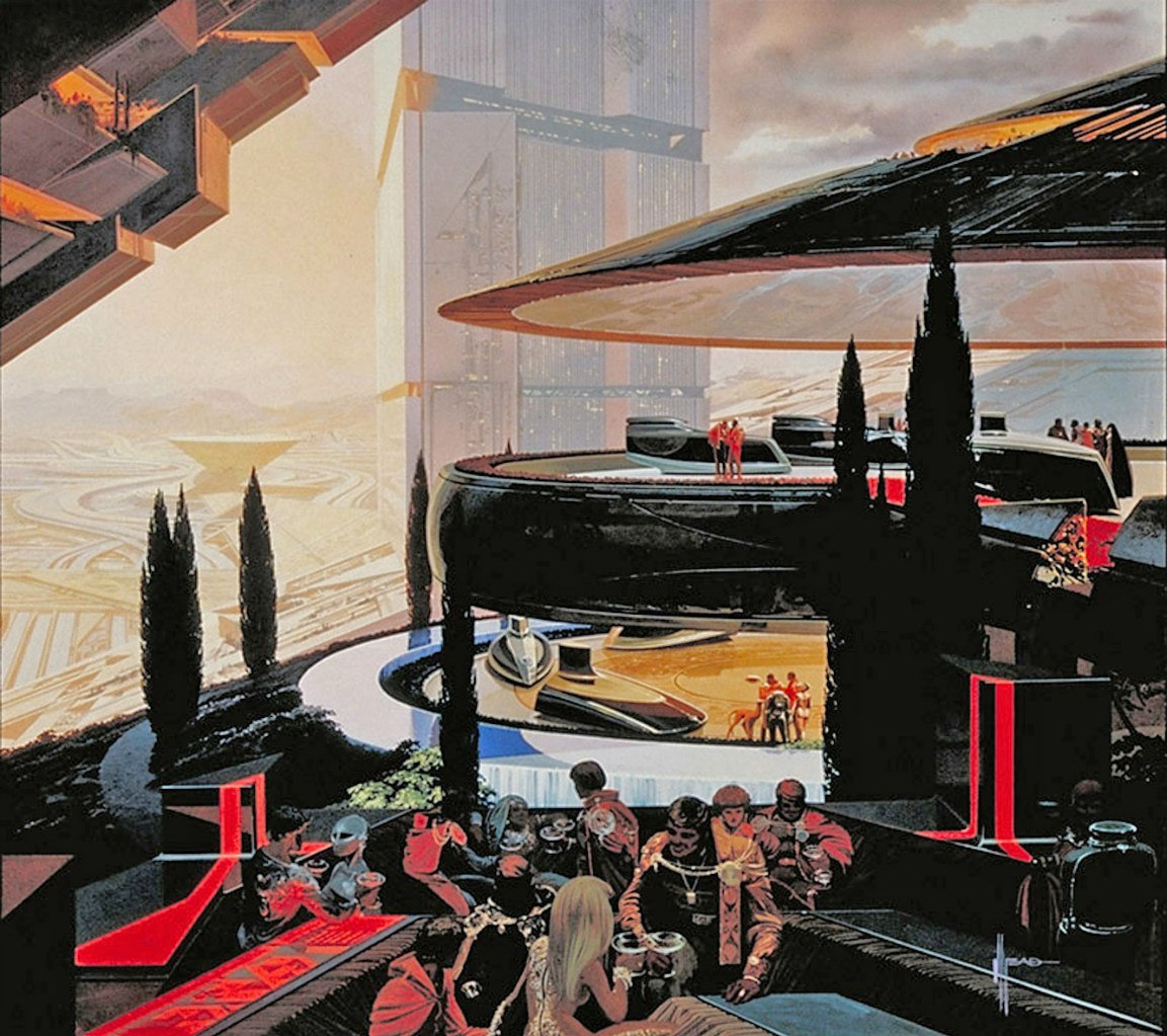 The best fantasy artists. Issue 1: Syd Mead - Art, Design, Retrofuturism, , Longpost, Fantasy