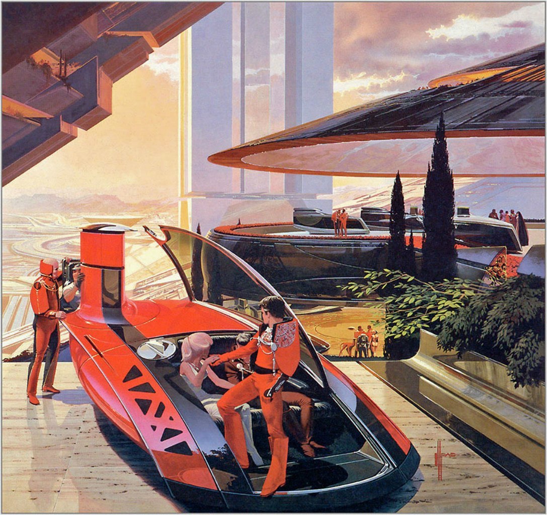 Лучшие художники-фантасты. Выпуск 1: Сид Мид (Syd Mead) - Арт, Дизайн, Ретрофутуризм, Сидмид, Длиннопост, Фантастика