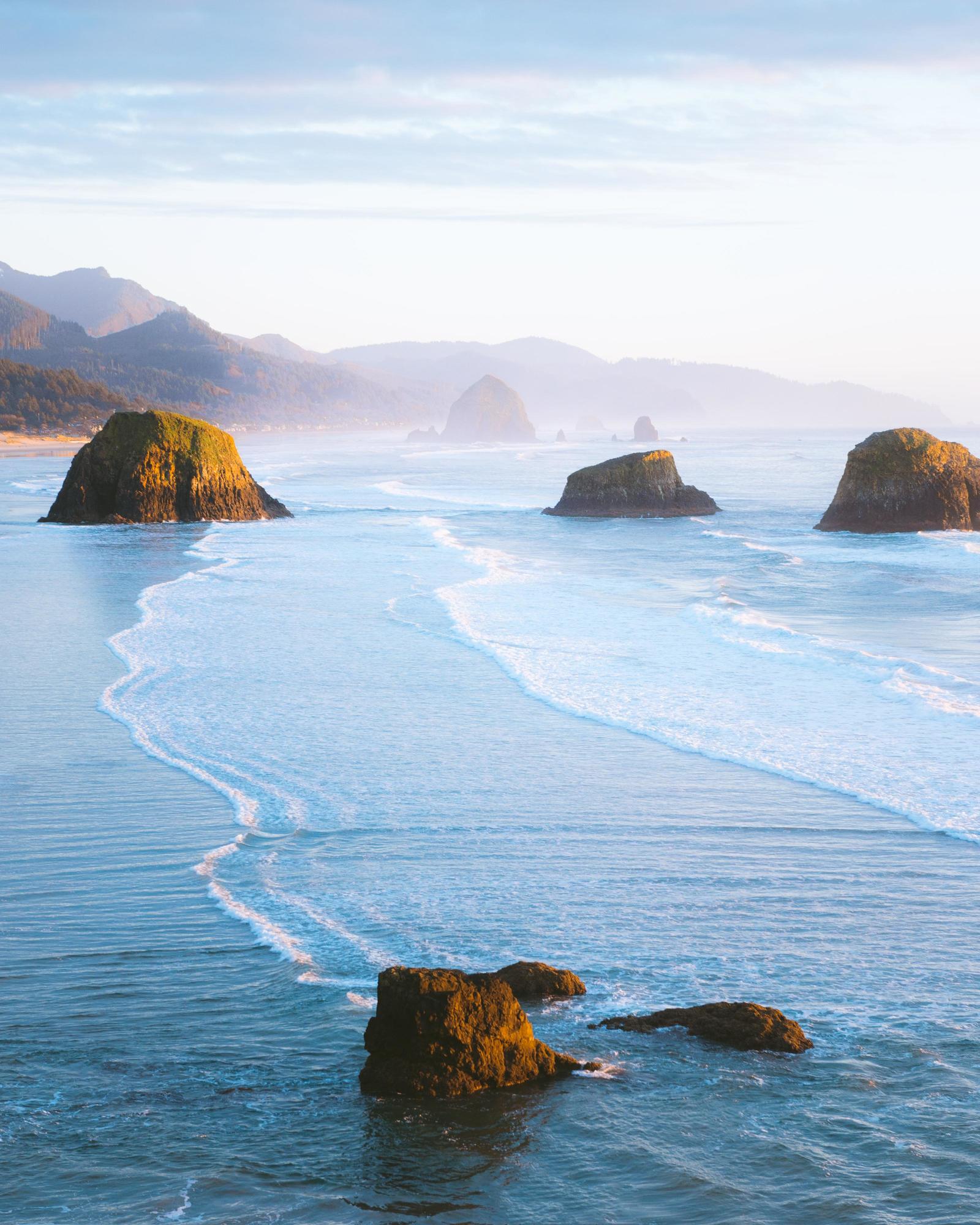 A Calm Evening on the Oregon Coast - Reddit, Beach, Oregon