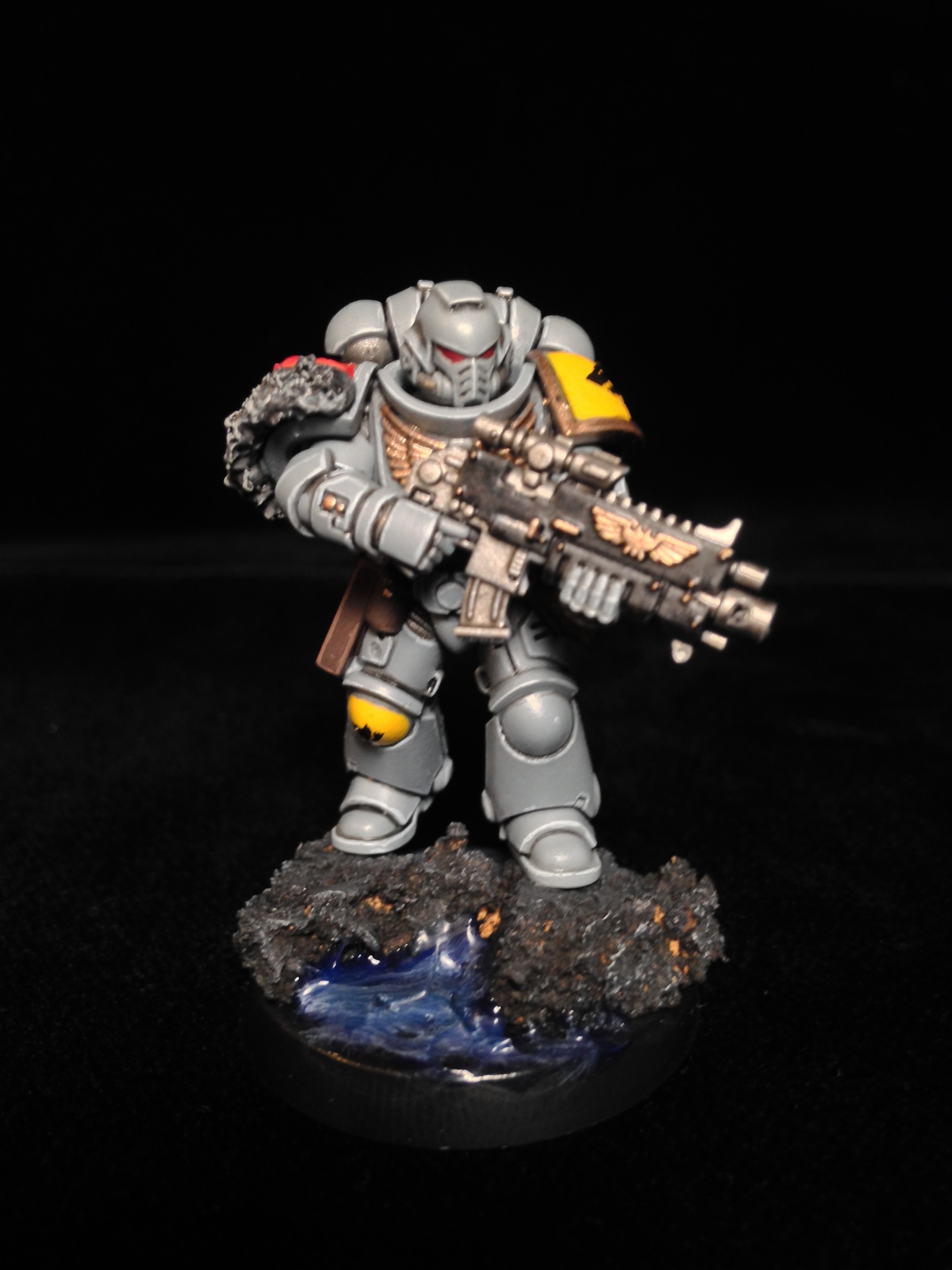 I am a woolly wolf! God, how good I am, how powerful my paws are! (C) - My, Warhammer 40k, Wh miniatures, Space wolves, Primaris space marines, Longpost