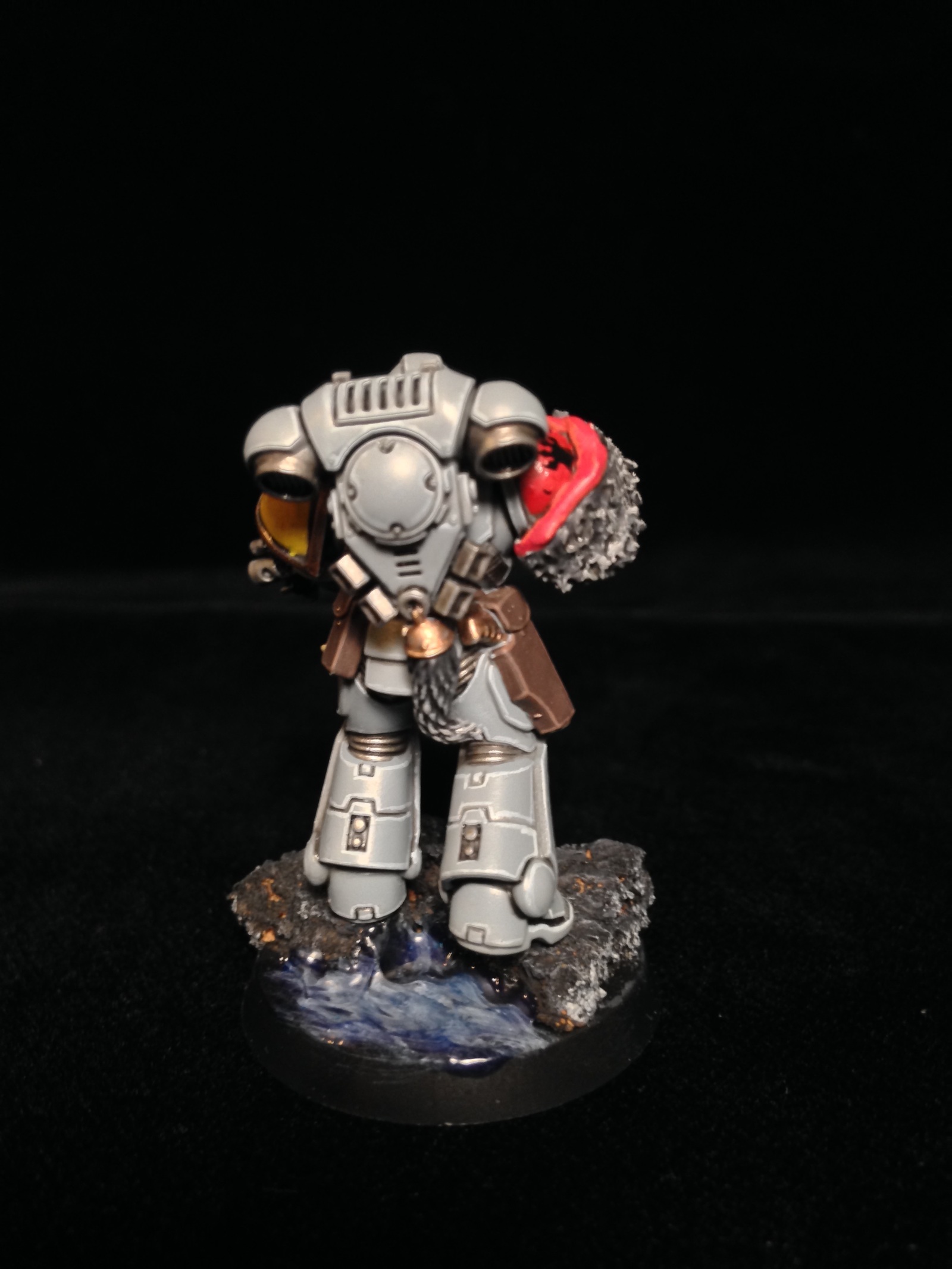 I am a woolly wolf! God, how good I am, how powerful my paws are! (C) - My, Warhammer 40k, Wh miniatures, Space wolves, Primaris space marines, Longpost