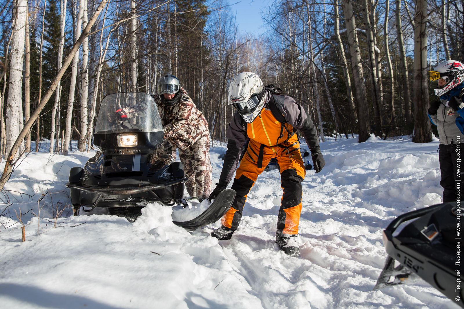 Here is such a job - a snowmobile guide - 4Photo post. For those who want to downvote, first comment) - My, , Snowmobile, , Longpost