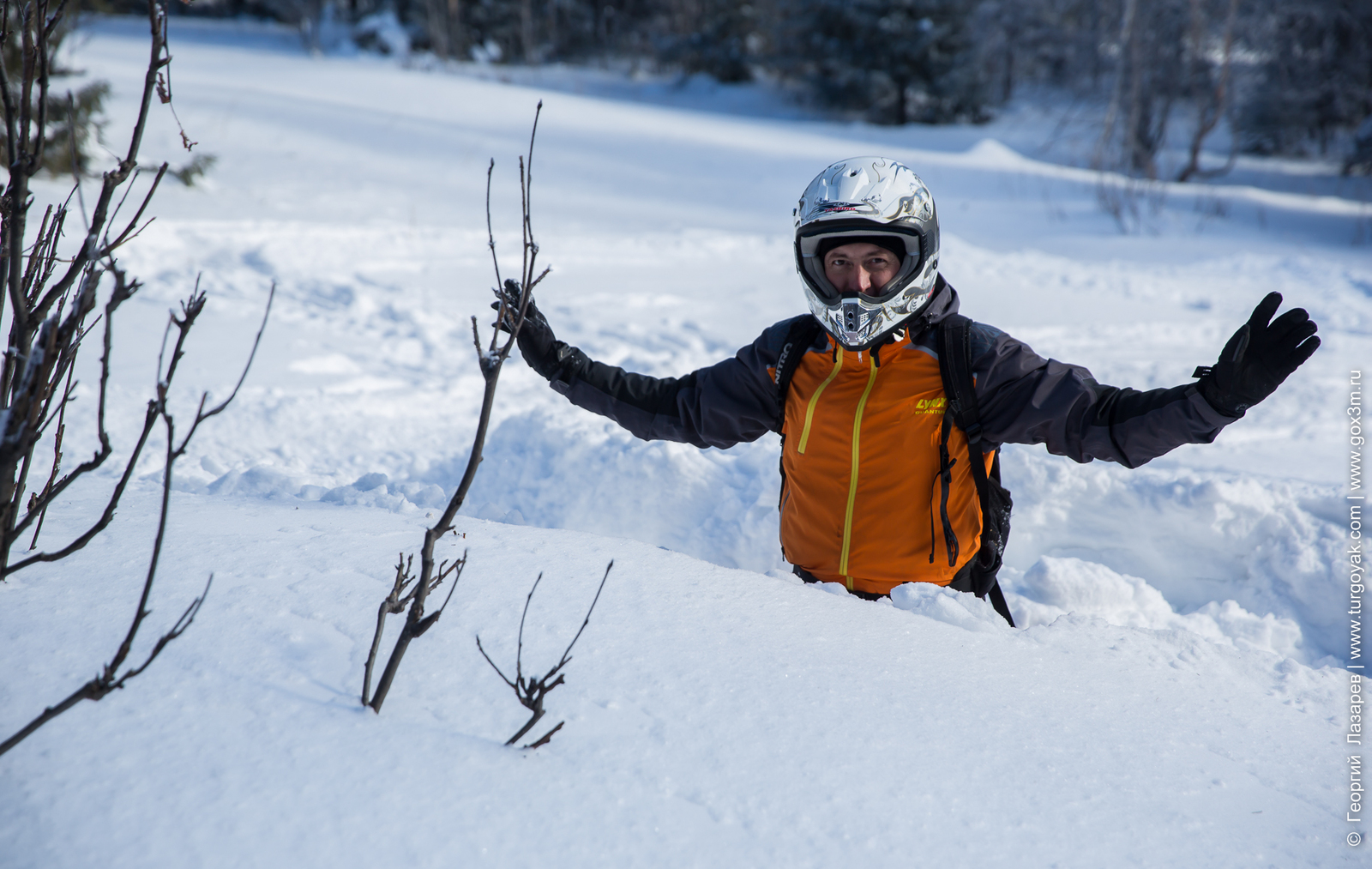 Here is such a job - a snowmobile guide - 4Photo post. For those who want to downvote, first comment) - My, , Snowmobile, , Longpost