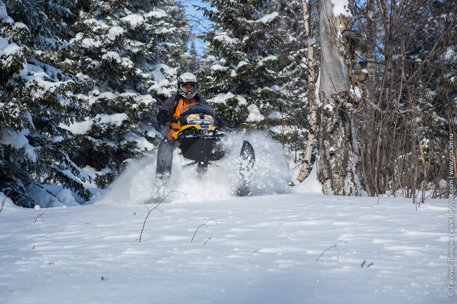 Here is such a job - a snowmobile guide - 4Photo post. For those who want to downvote, first comment) - My, , Snowmobile, , Longpost