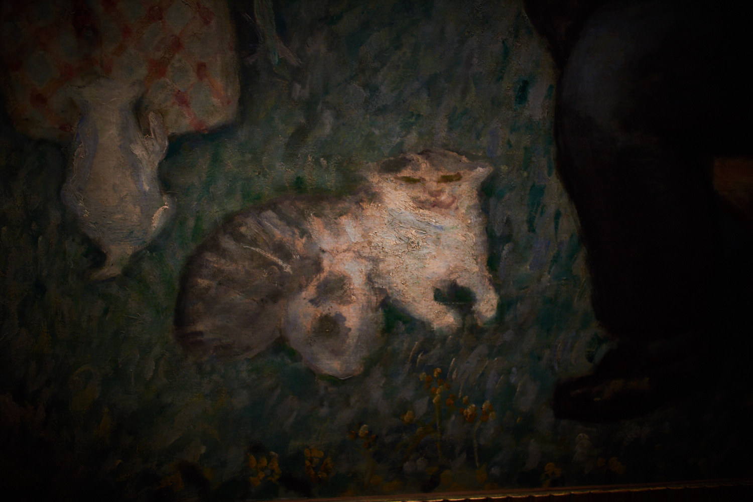 Possible Cause of Paris Syndrome - Kitsuni at Galerie d'Orsay - My, cat, Art, Paris, Psychiatry