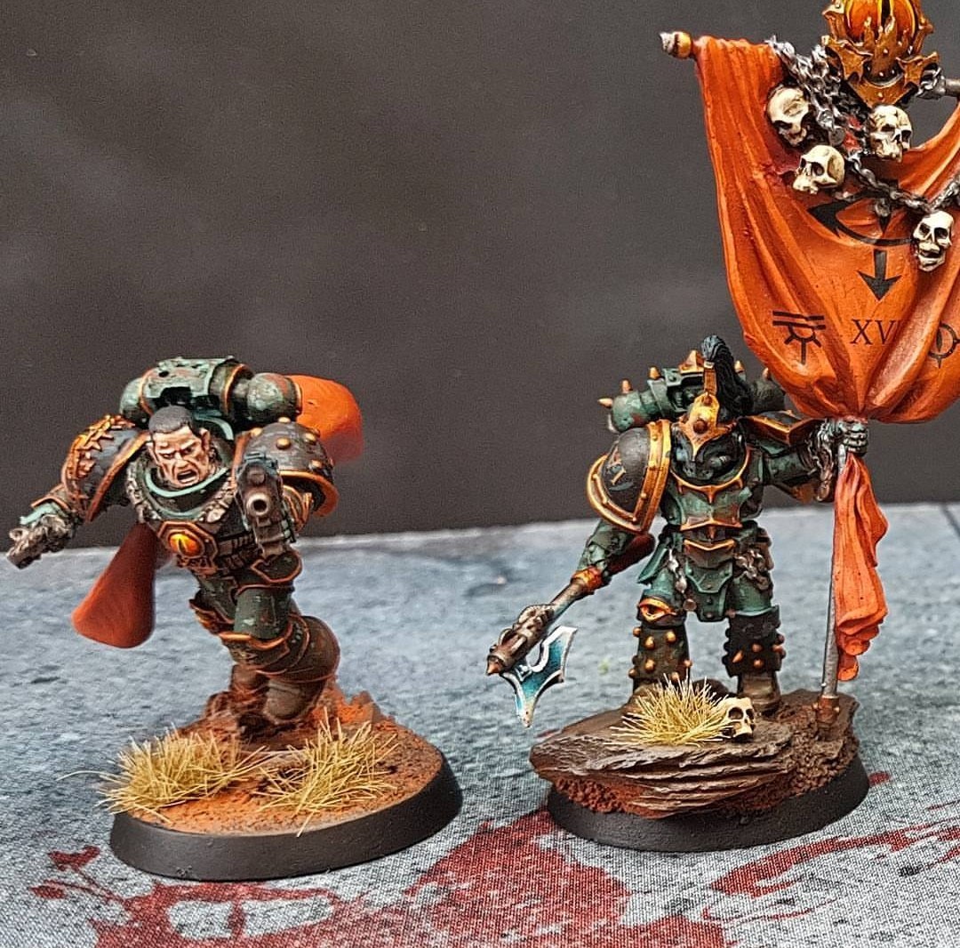 Brutal Chthonic warriors in your feed - Warhammer 40k, Sons of Horus, Adeptus Astartes, Wh miniatures, Longpost