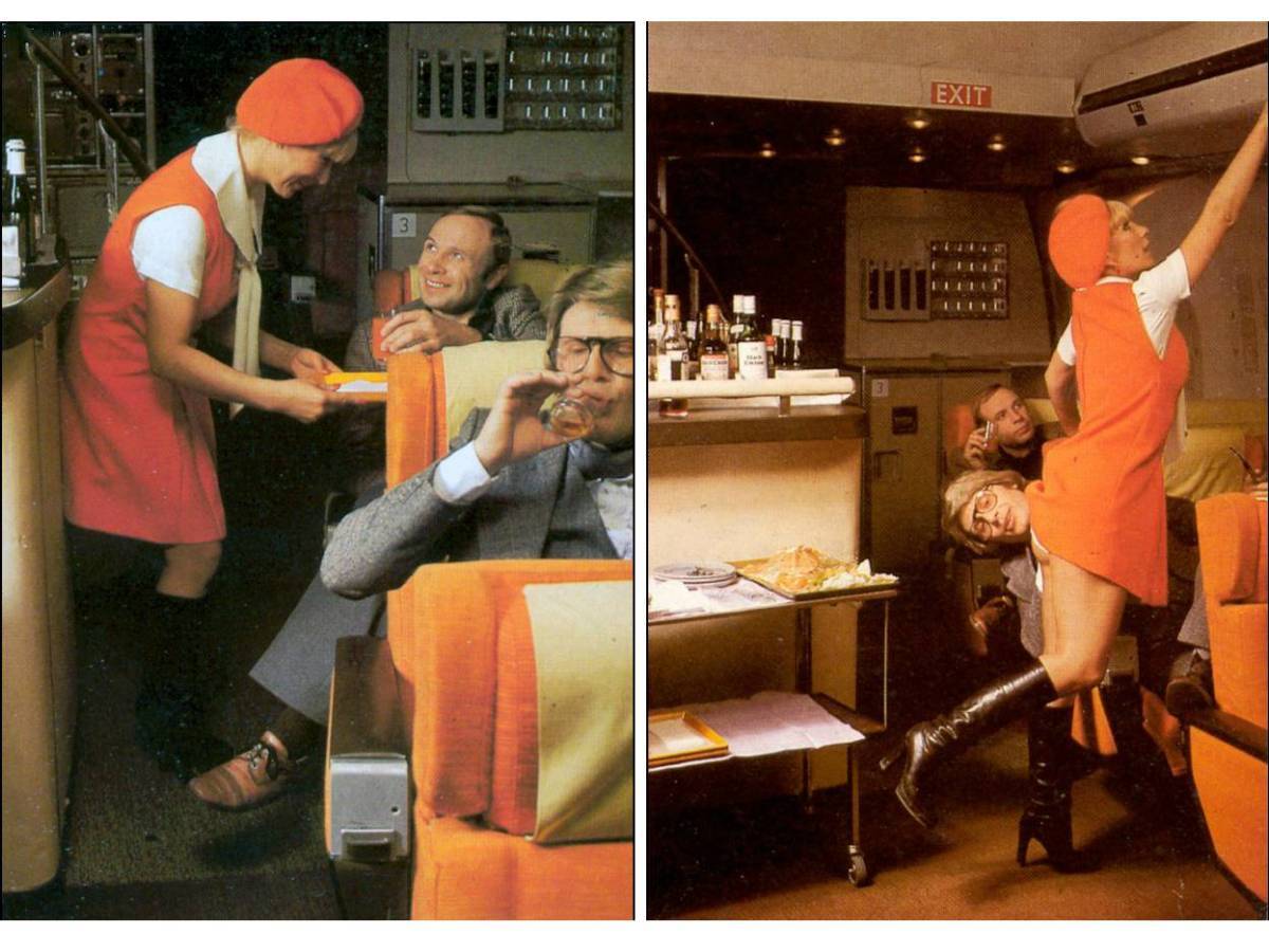 Flight attendants in the 60s were supposed to be sexy and single - Stewardess, Dashing 60s, , Longpost