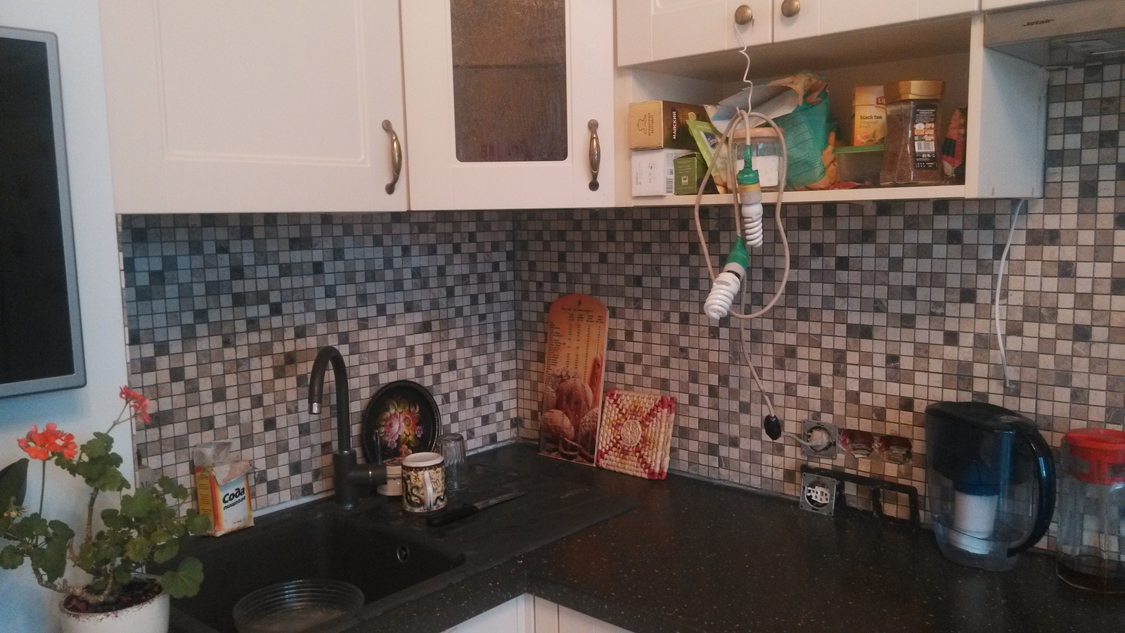 We are completing a kitchen renovation. - My, Kitchen, With your own hands, Repair, Longpost, Report