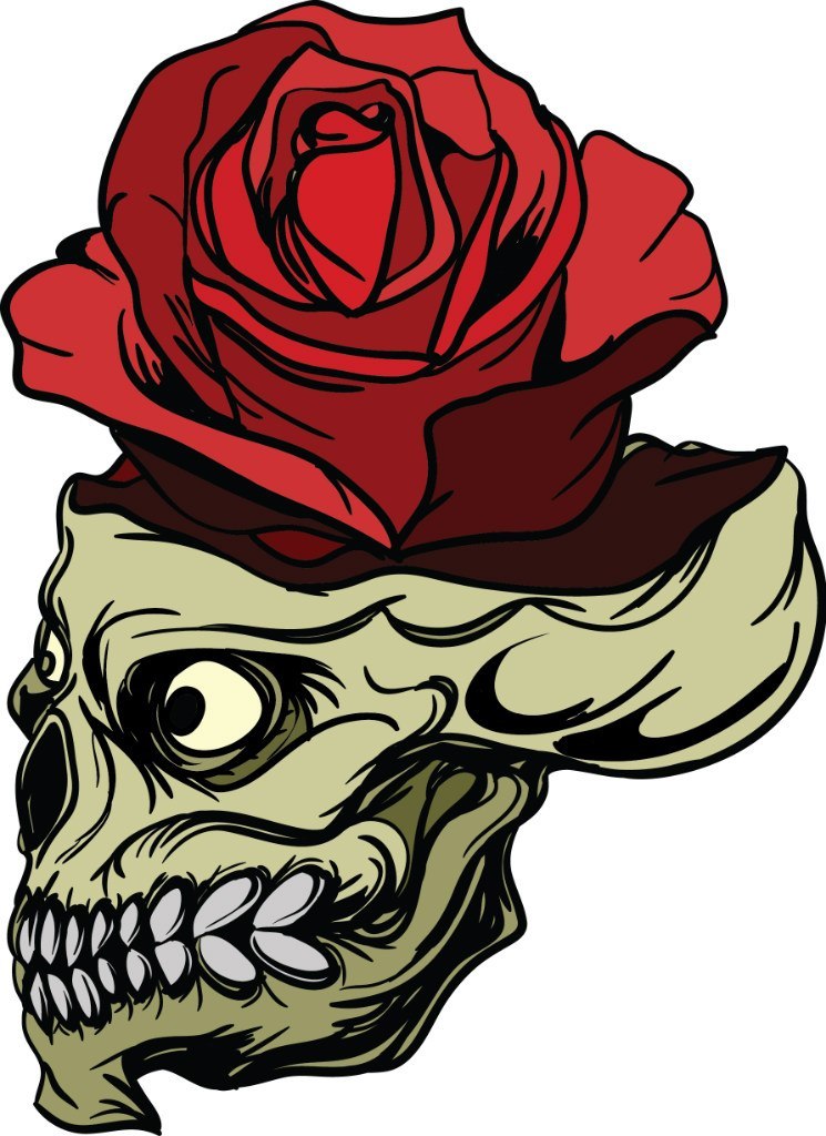 rose skull - My, Scull, the Rose