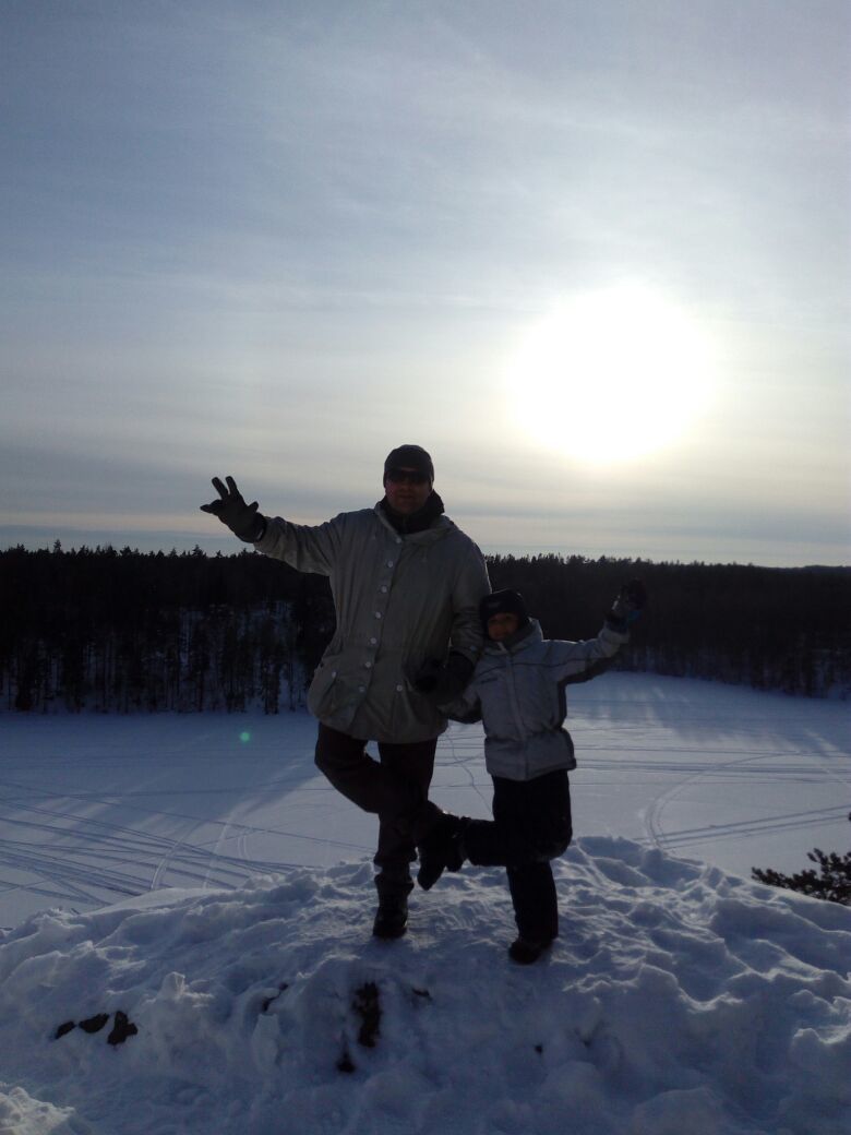 Closing of the season of winter walks in St. Petersburg - My, Saint Petersburg, Winter, , Lake, Leningrad region, Longpost, Hawk Lake