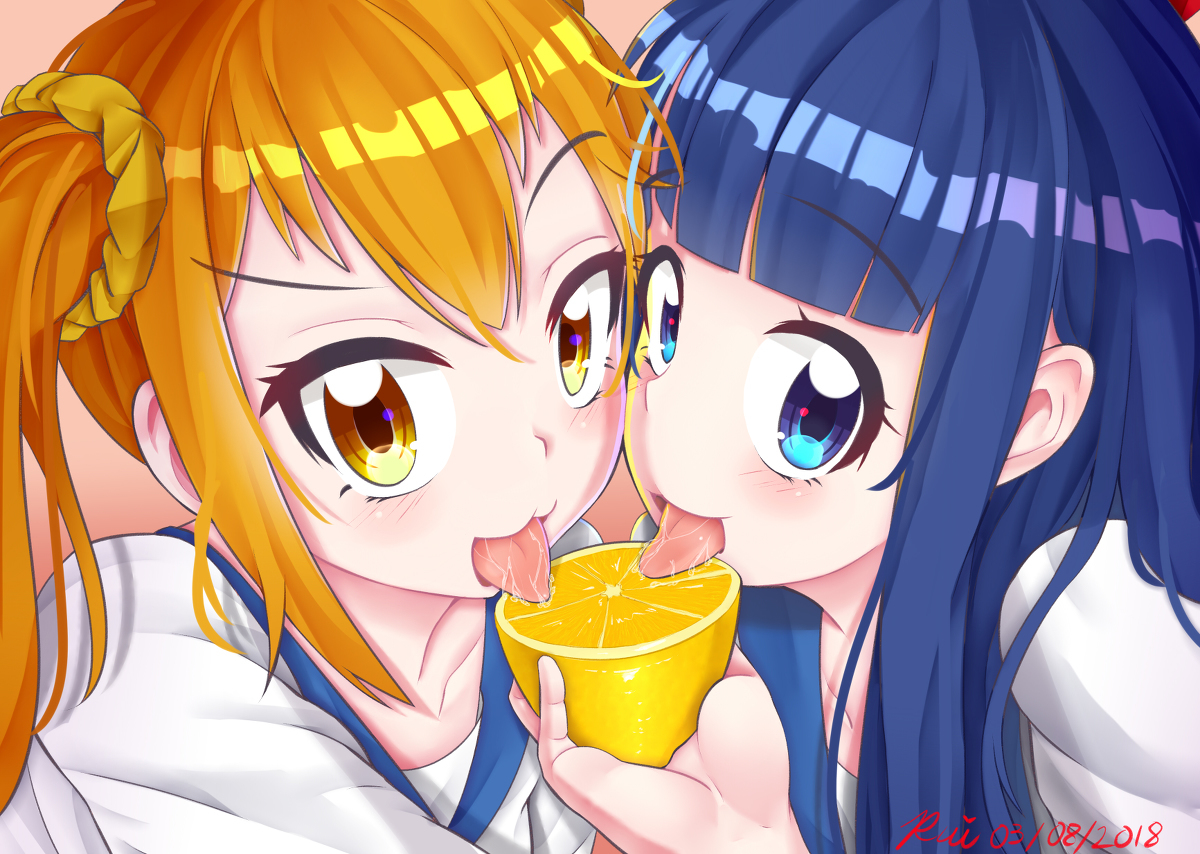 Lemon - Anime art, Anime, Pop Team Epic, Popuko, Pipimi, 