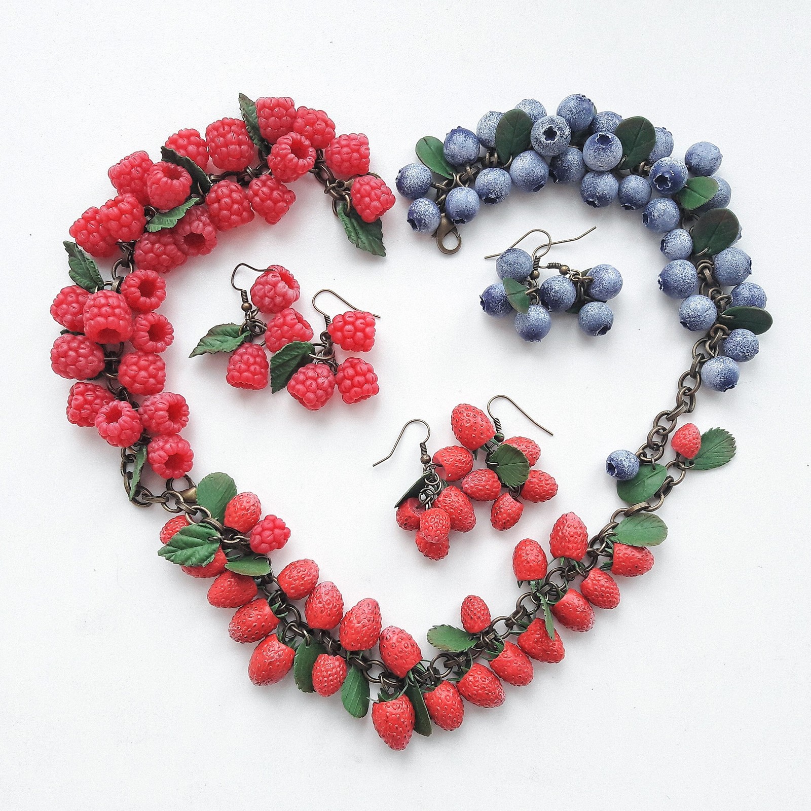 Polymer berries - My, Polymer clay, With your own hands, Decoration, Needlework with process, Longpost