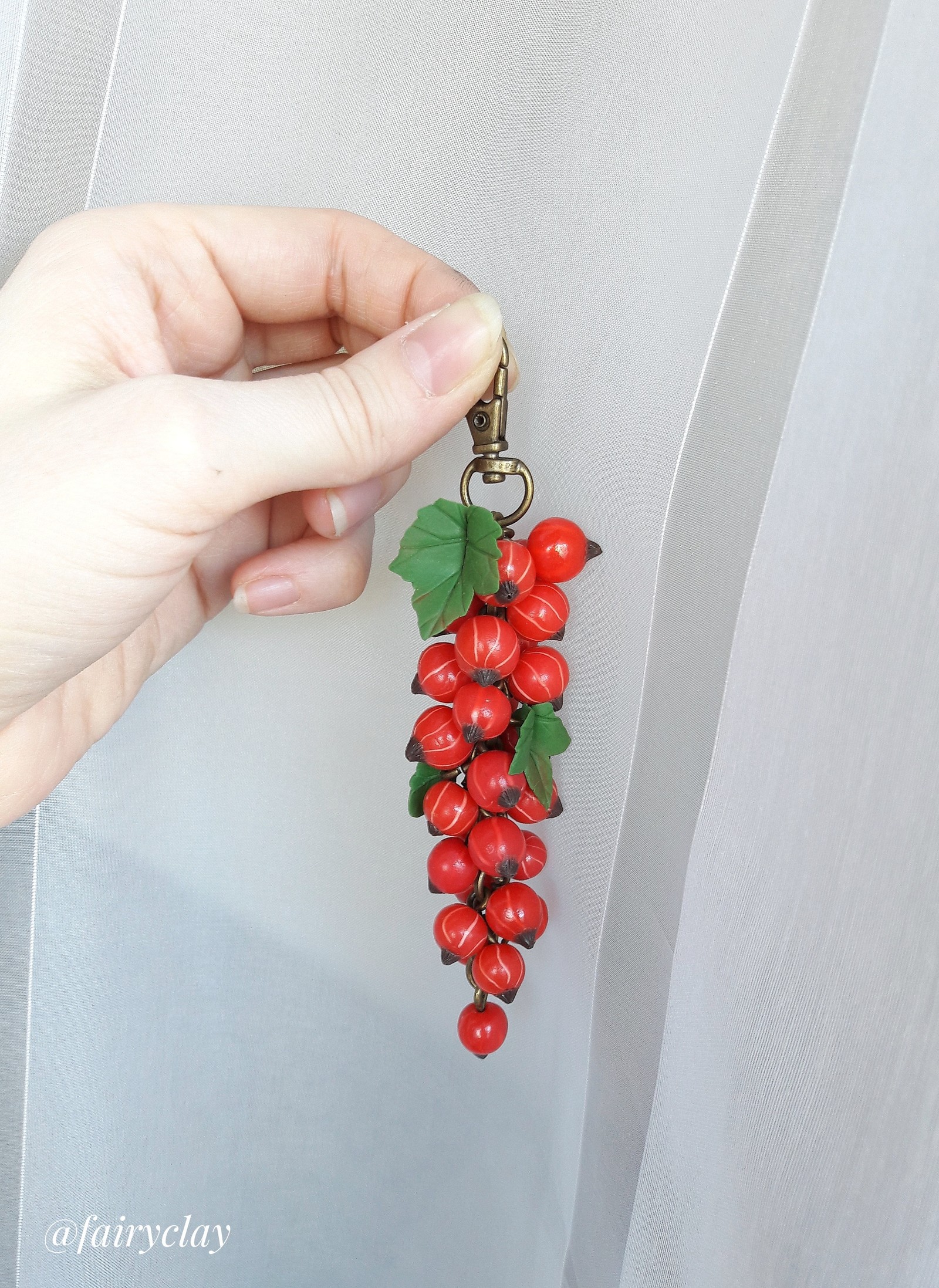 Polymer berries - My, Polymer clay, With your own hands, Decoration, Needlework with process, Longpost