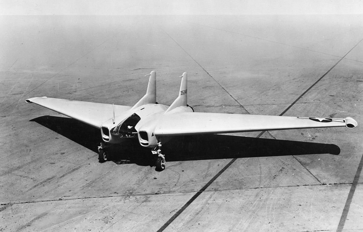 Northrop XP-79B «Flying Ram» - Xp-79b, Flying Ram, Нортроп, Northrop, Экспериментальный самолет, Длиннопост, Видео, Летающее крыло, Гифка