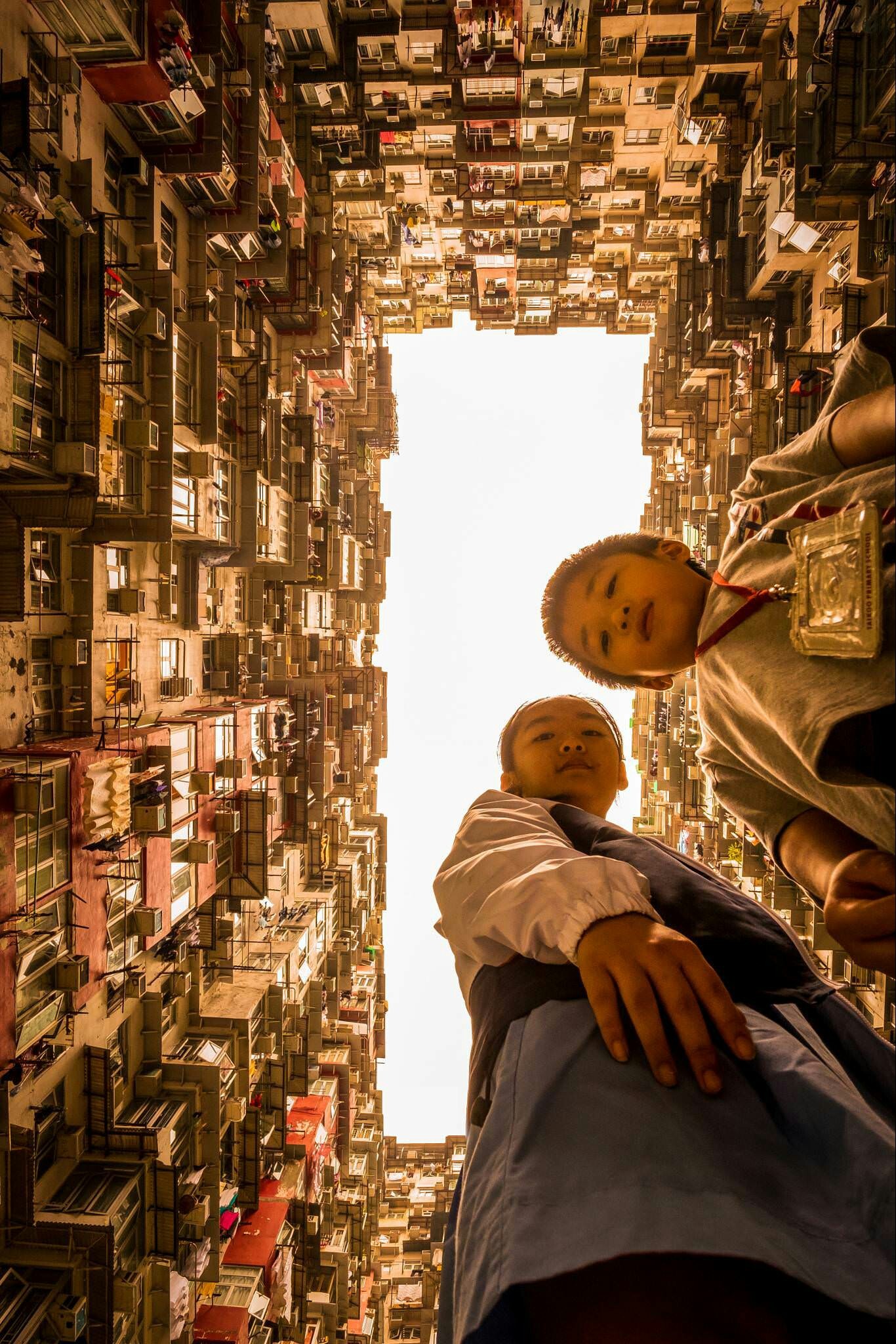 Somewhere in Hong Kong - Hong Kong, Children, The photo