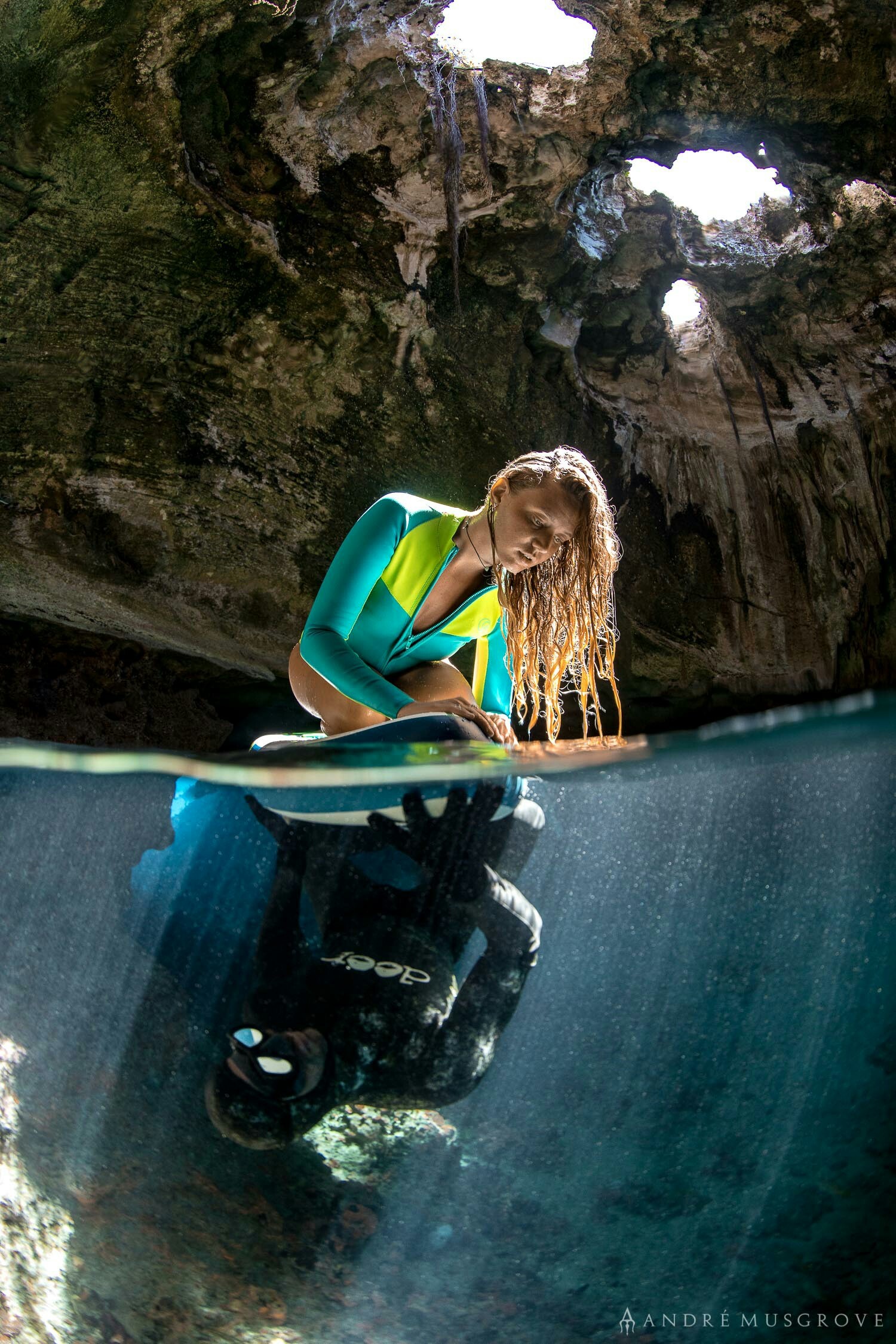 Photo idea for an unusual horror film. - Freediving, Diving, Phobia, Longpost