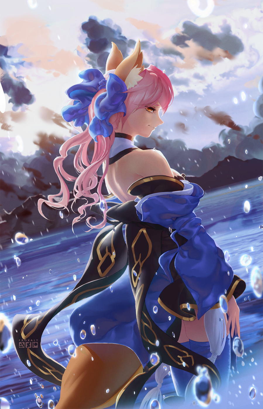 Tamamo no mae - My, Fate, Fate Extella, Tamamo no mae, Anime, Anime art, Art, Cosplay