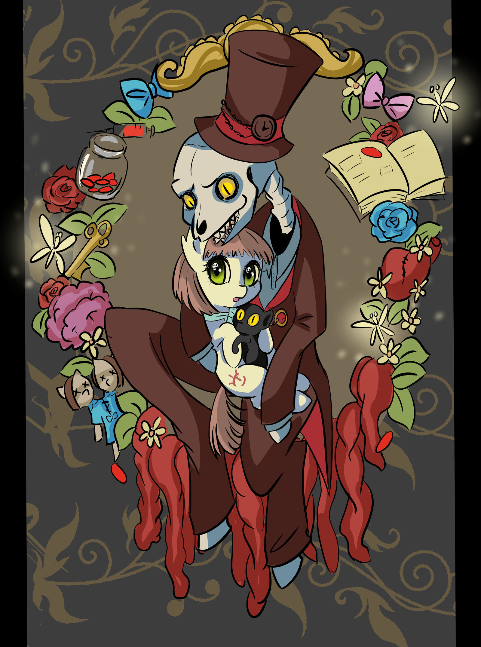 Fran Bow - My, My little pony, Ponification, Fran Bow, Semi-Grimdark