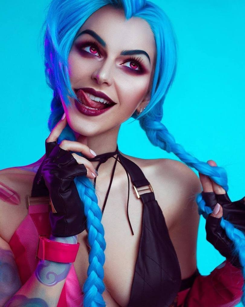 Jinx - Jinx, Cosplay, League of legends, Girls, The photo, Games, Milota, Longpost