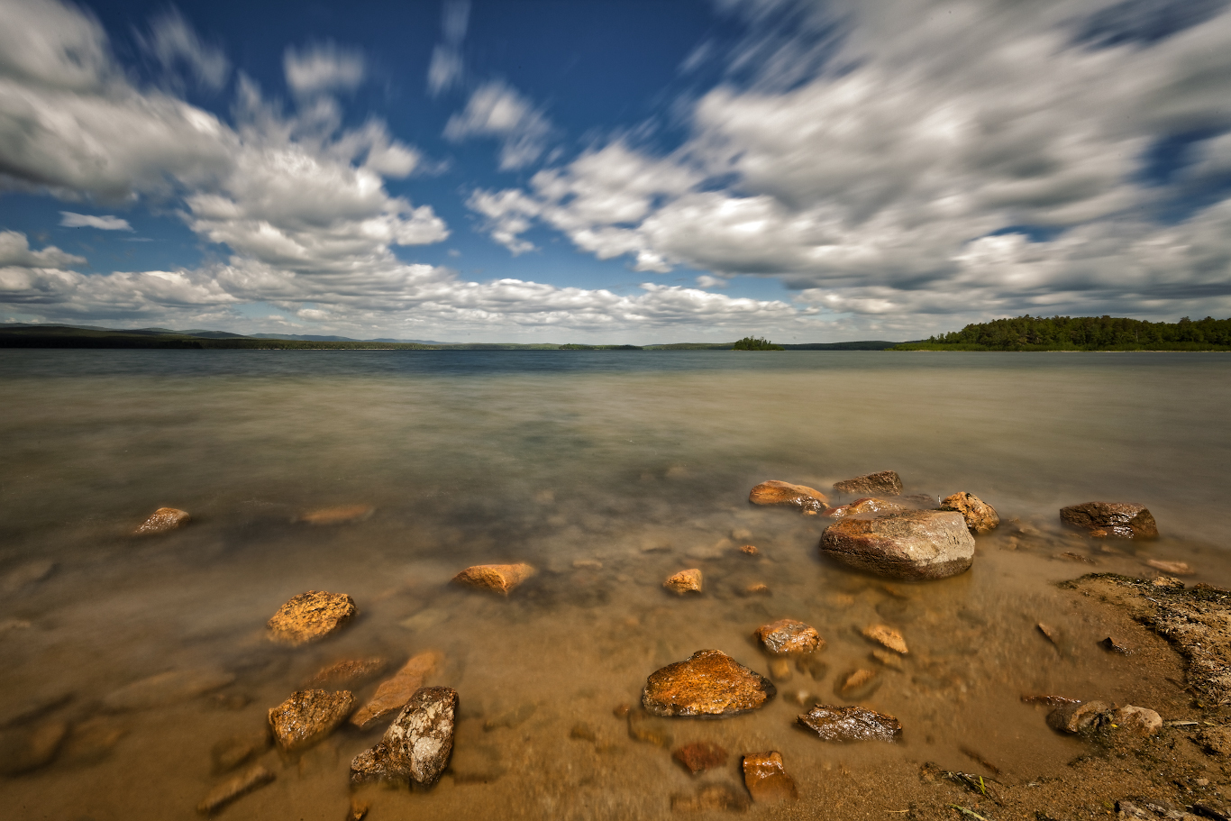 Long exposure - My, , Nature, Landscape, , Hoya, Long exposure, Southern Urals, Chelyabinsk, Longpost