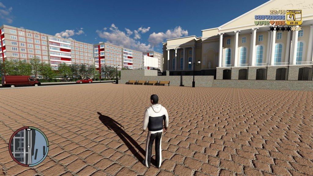 Tyumen got into GTA: Siberian Stories - My, Gta 5, Gta, The photo, Spring, Winter, Children, Computer games