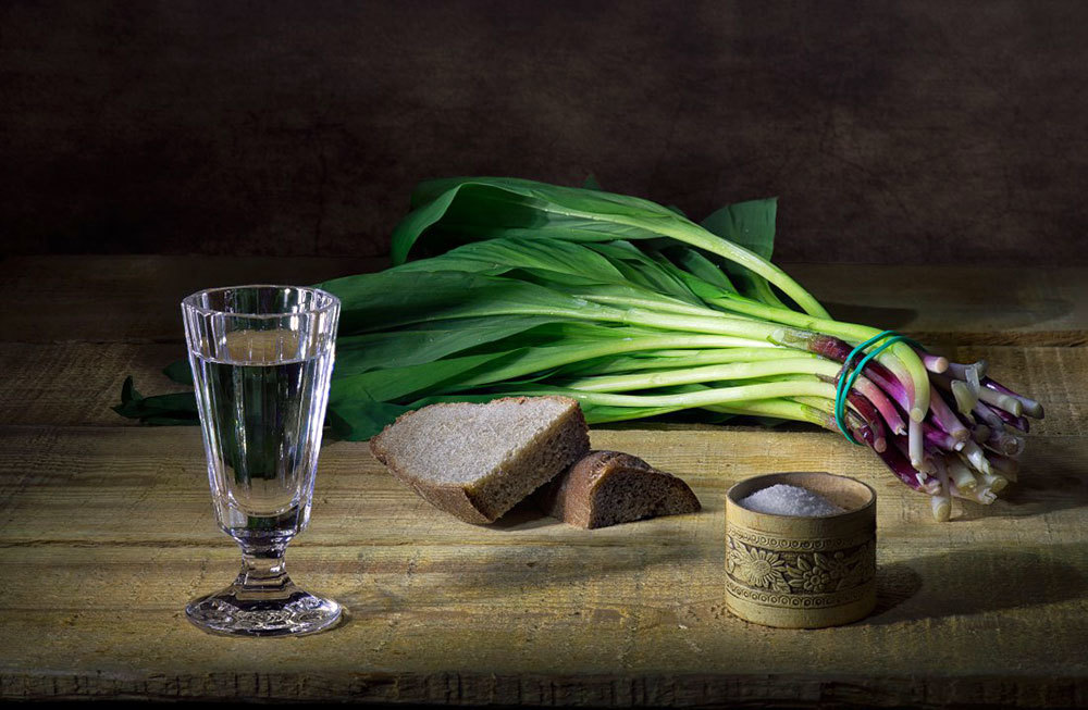 Nikolay Lyapin. - Still life, Vodka, Food, Longpost, A selection, Dinner, Alcohol