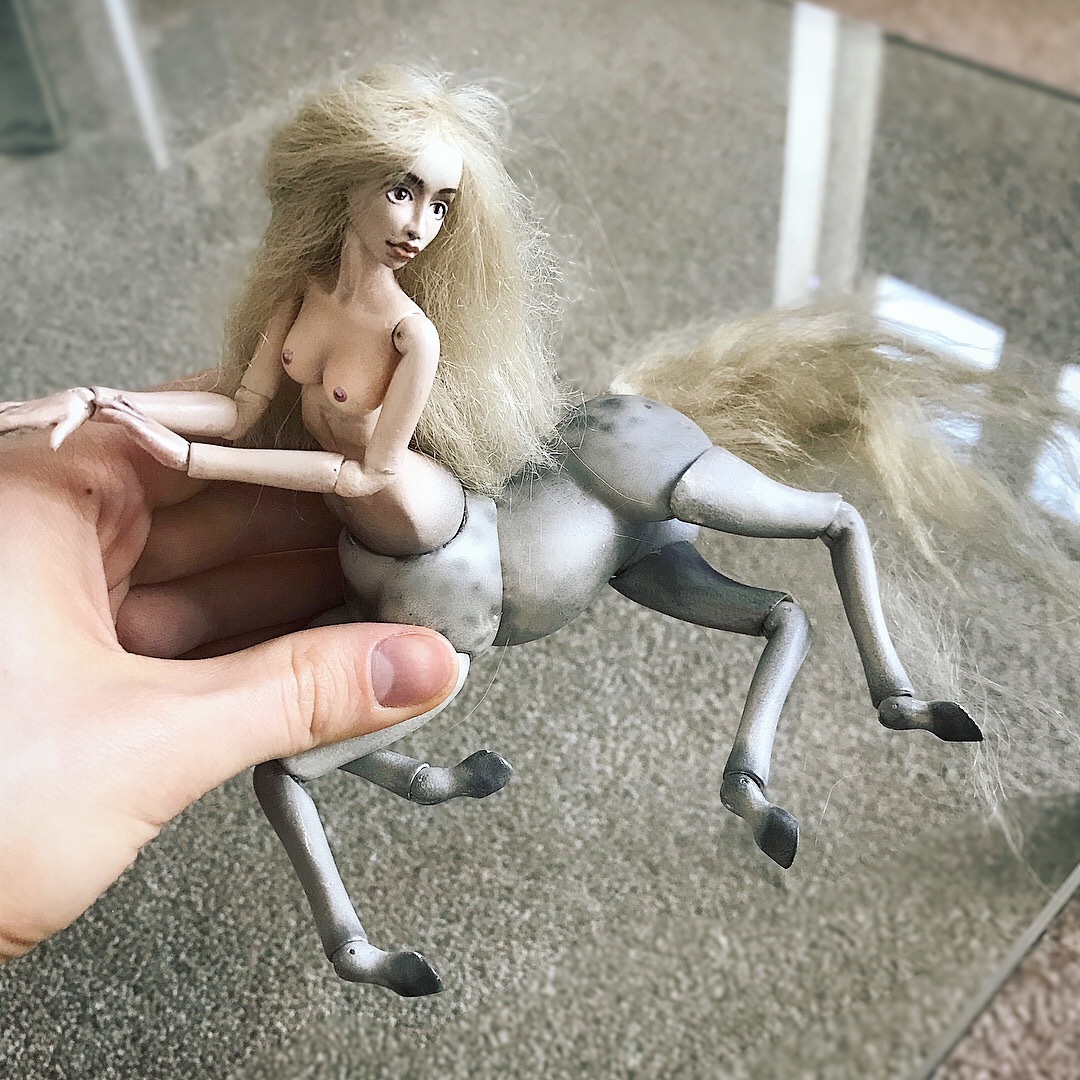 Articulated epoxy dolls - My, Jointed doll, Epoxy resin, With your own hands, The photo, Creation, Miniature, Longpost