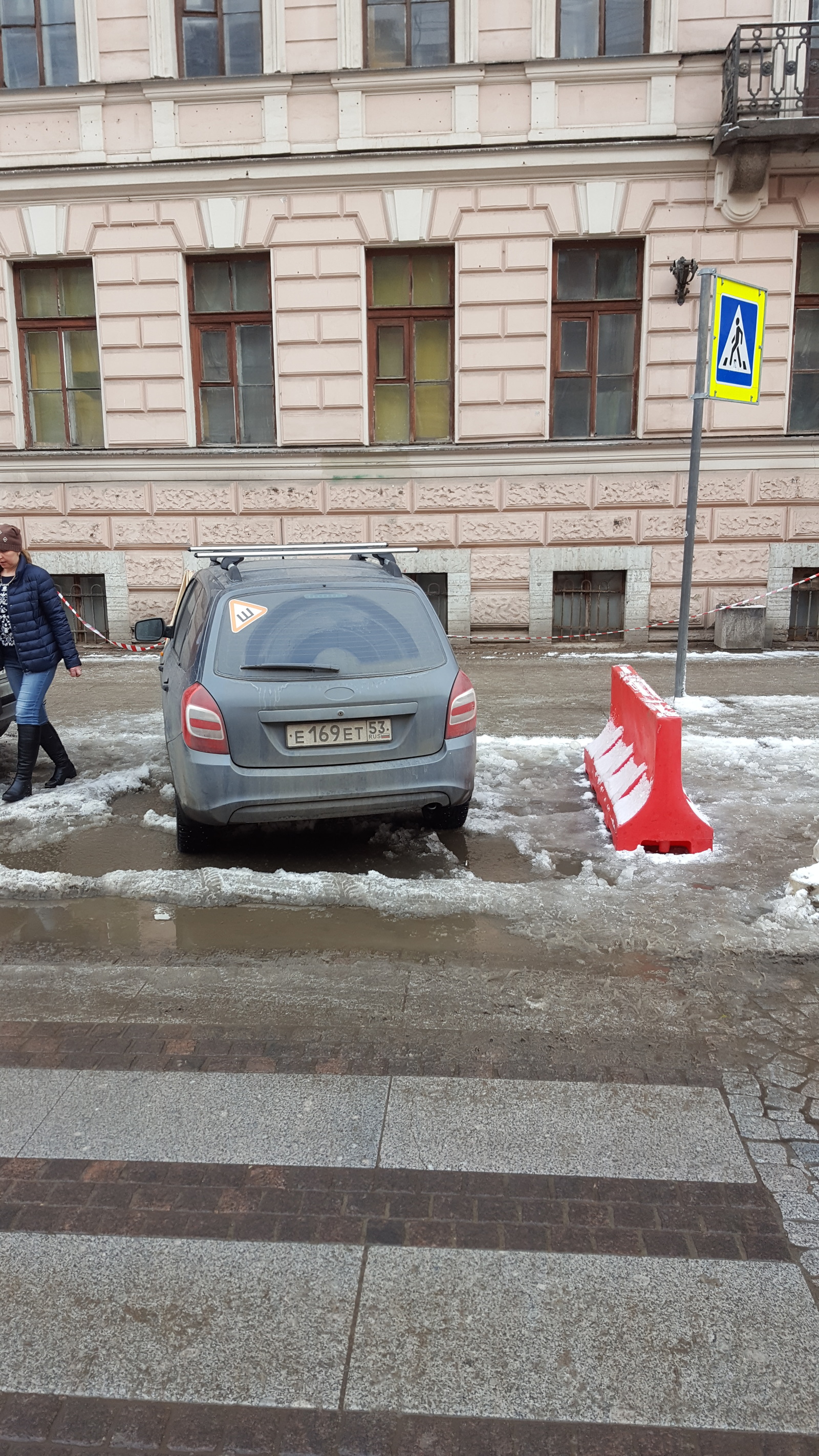 How to deal with this? - Auto, Crosswalk, Saint Petersburg, Longpost, Parking, The photo