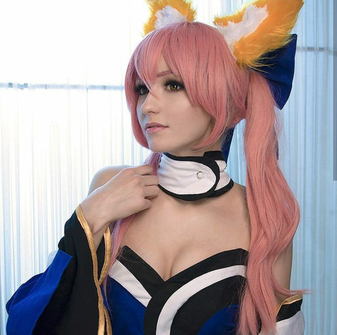 Girls and ears) - Girls, Cosplay, Tamamo no mae, Longpost