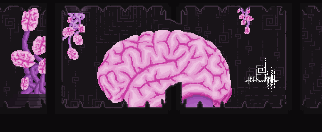 Iron Rain performance.. - My, Pixel Art, Pixel dailies, Game make, Iron Rain st, Art, Brain, Location, Pixel