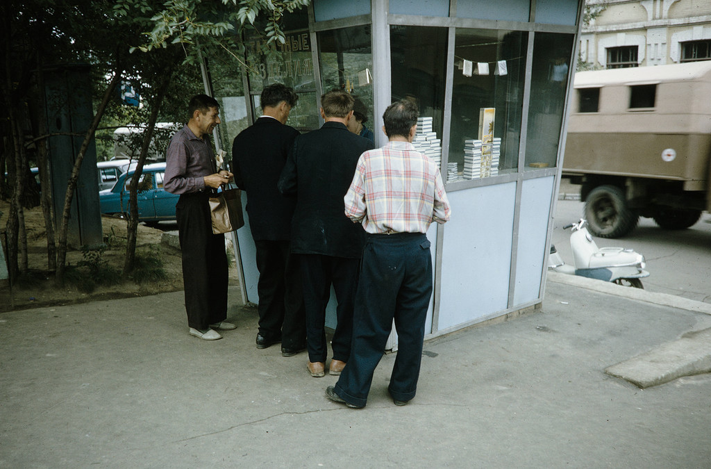 Фотографии 1959г. Советская торговля - Фотография, Советская торговля, Россия глазами иностранцев, Длиннопост, Торговля