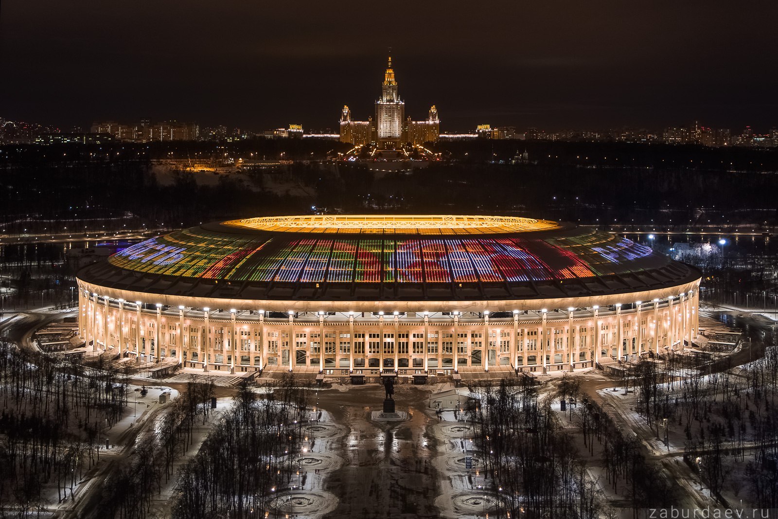 Luzhniki Stadium - , Luzhniki, Moscow, Quadcopter, The photo, Longpost