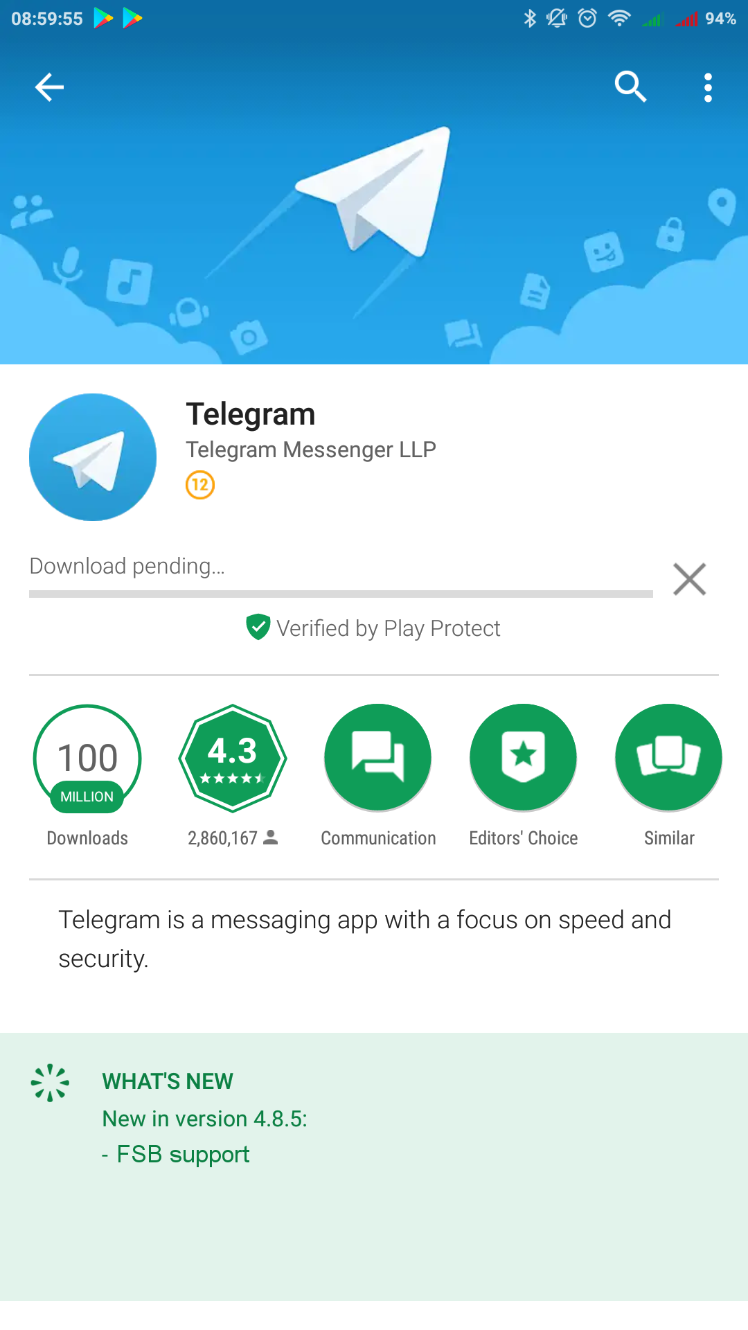 Telegram updated - My, Telegram, FSB, Fake