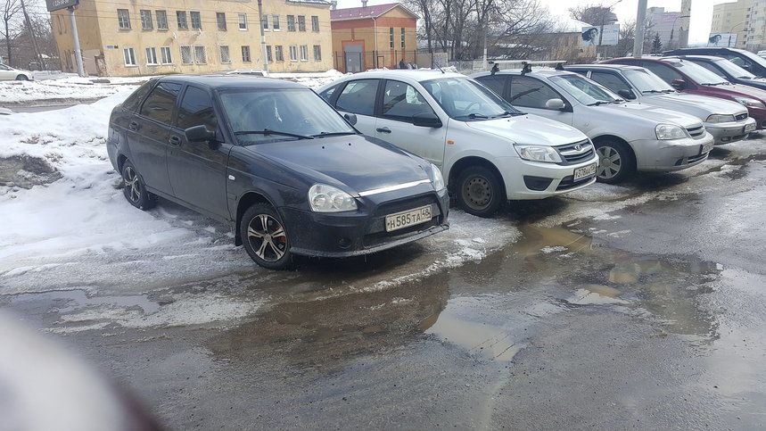 Лансеора, Приолансер? - Моё, Лансер Х, Приора, Бампер, Авто, Mitsubishi Lancer