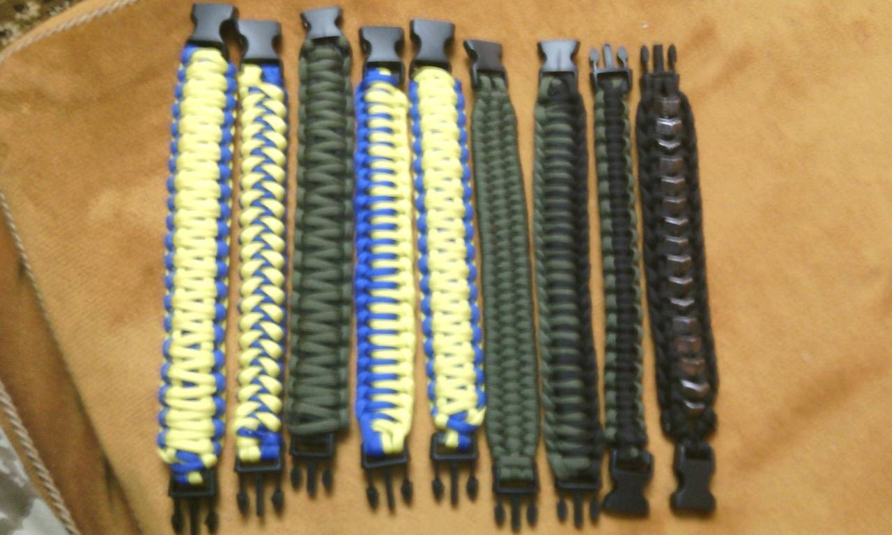 Paracord bracelets - My, Paracord, A bracelet