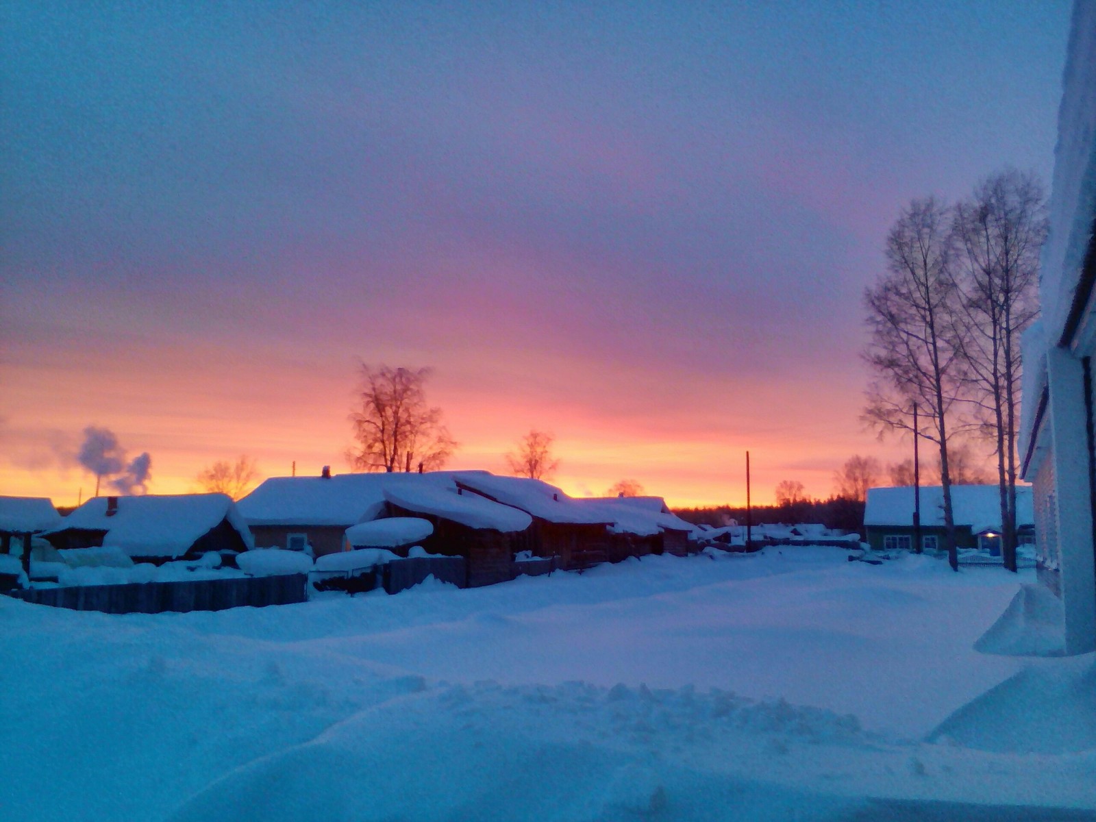 Taiga sketches - My, Siberia, Taiga, Village, Longpost