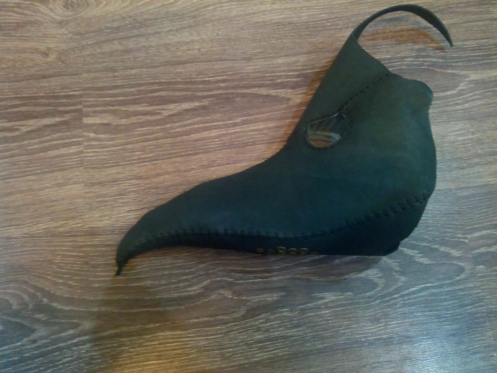 Plague Doctor Mask - My, My, Mask, Plague Doctor, With your own hands, Craft, Leather, Needlework, Longpost