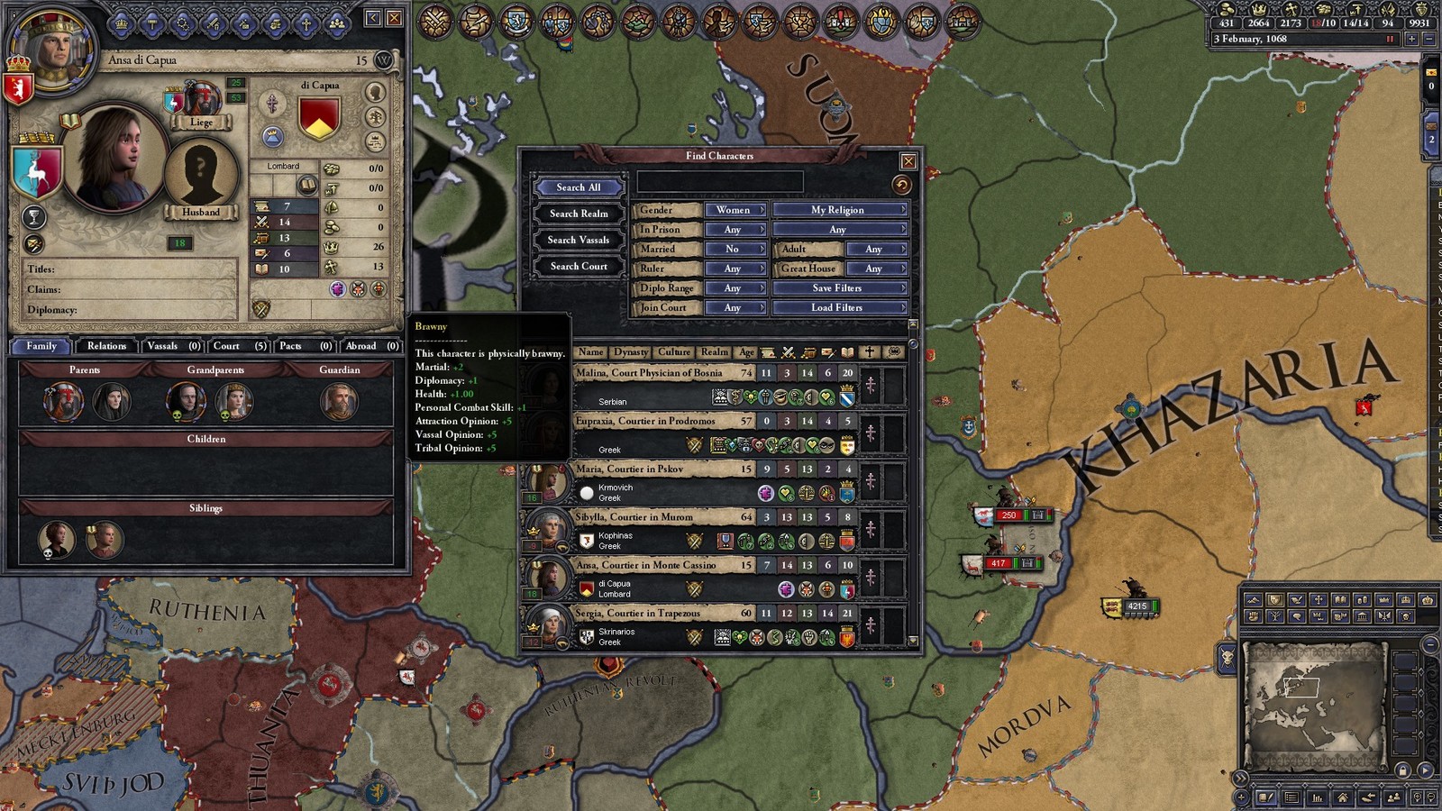 1064 год. Crusader Kings 2 Интерфейс. Crusader Kings 2 Cheat engine.