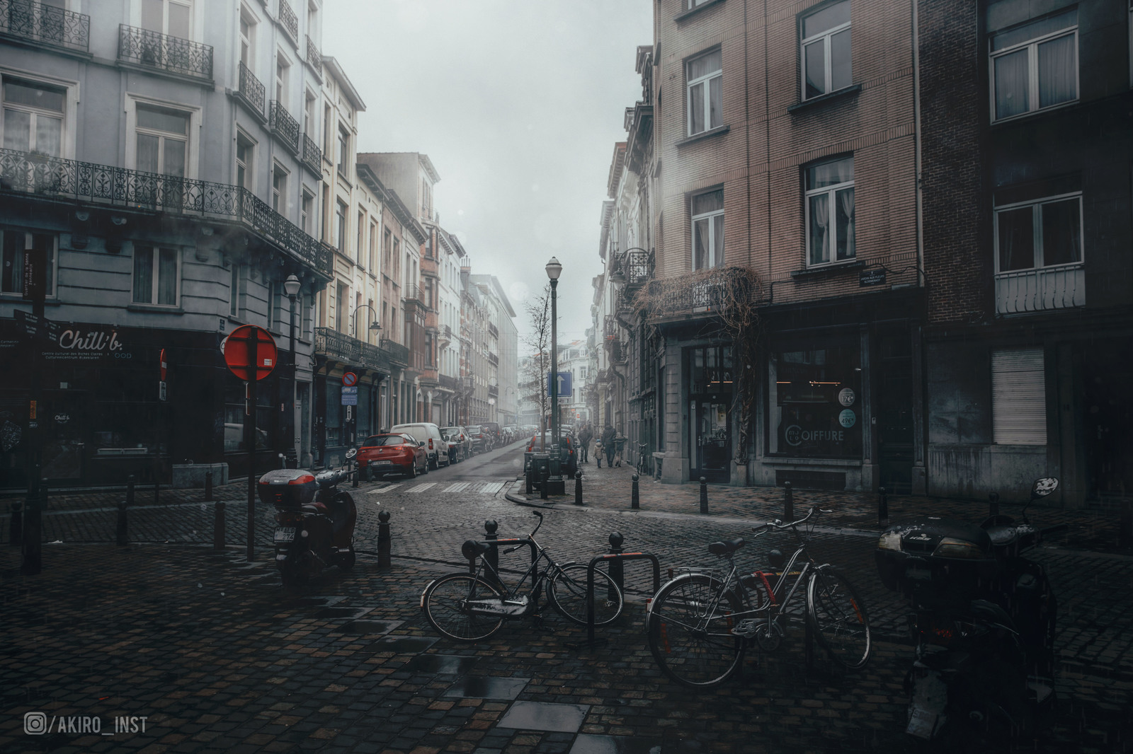По туманным улицам Брюсселя
