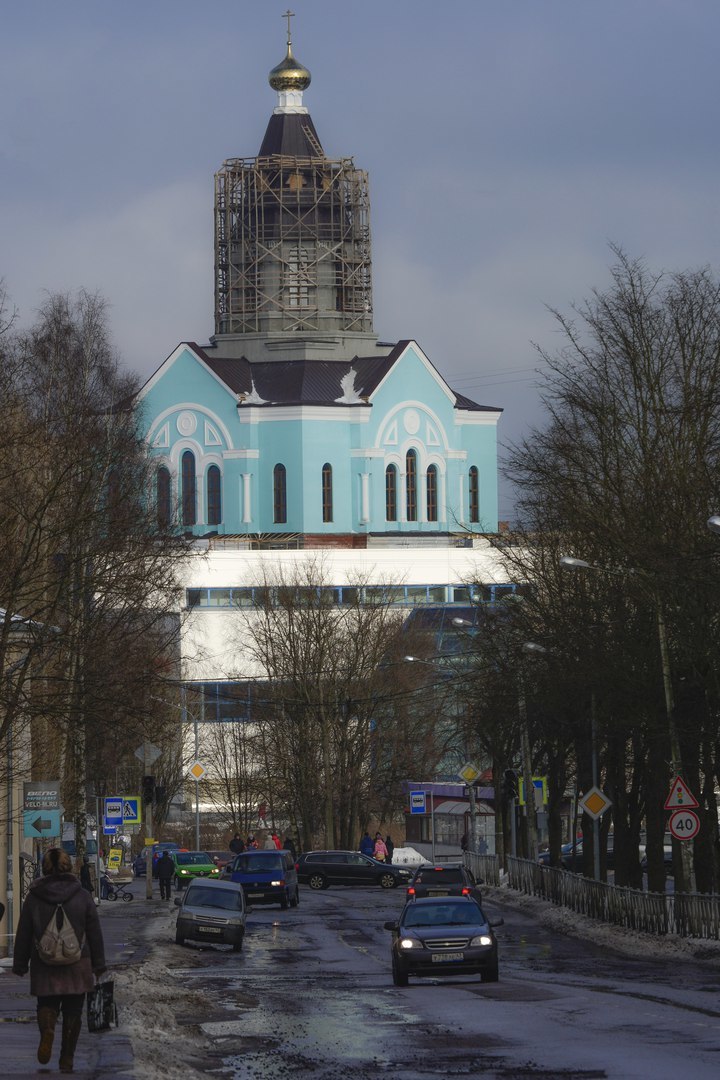 Russian reality - Not mine, Russia, Realities, Temple, Russian roads, Vyborg