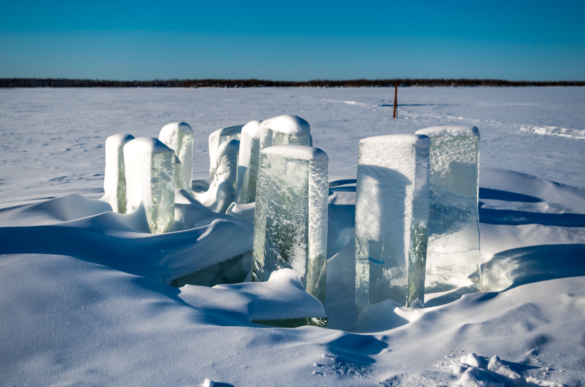 Where to get water when it's -60 degrees outside? - Yakutia, Travels, Water, Text, Longpost, Ice, The photo