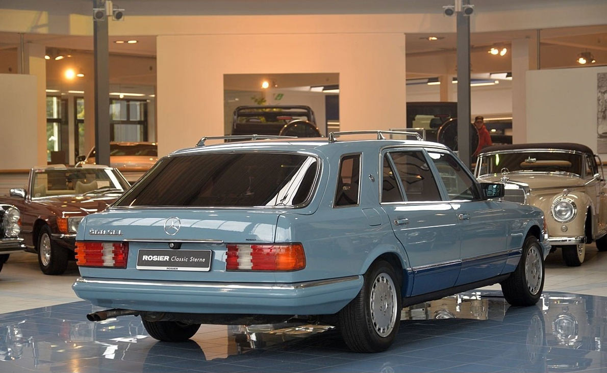 Единственный в мире Mercedes-Benz 500SEL W126 Estate, сделанный для  японского художника | Пикабу