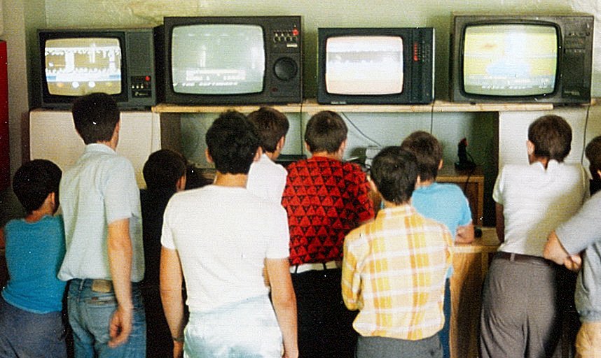 The path of a gamer from the USSR - Games, the USSR, Zx spectrum, Slot machines, GIF, Longpost