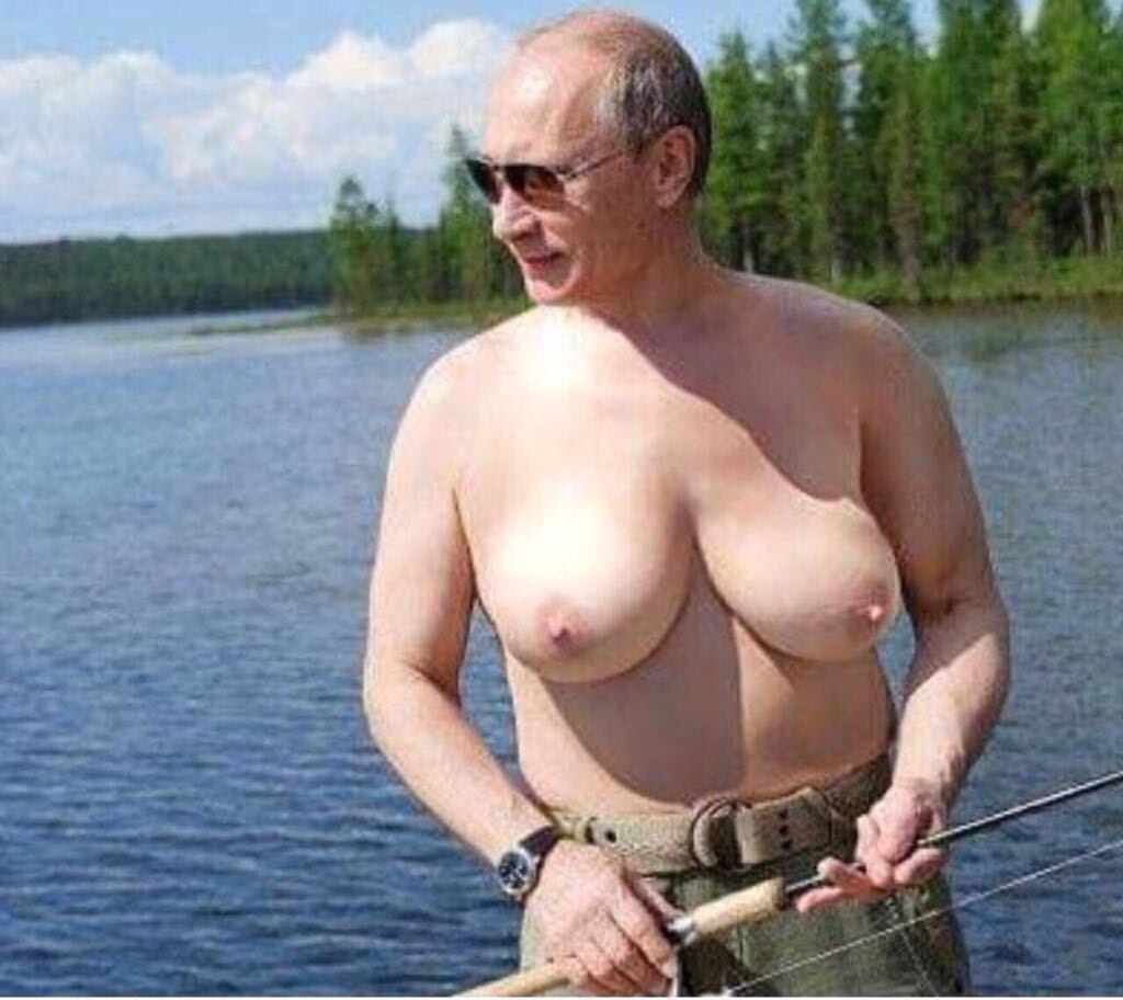 Our breadwinner! - NSFW, Humor, Fishing, Vladimir Putin, Not politics, Politics