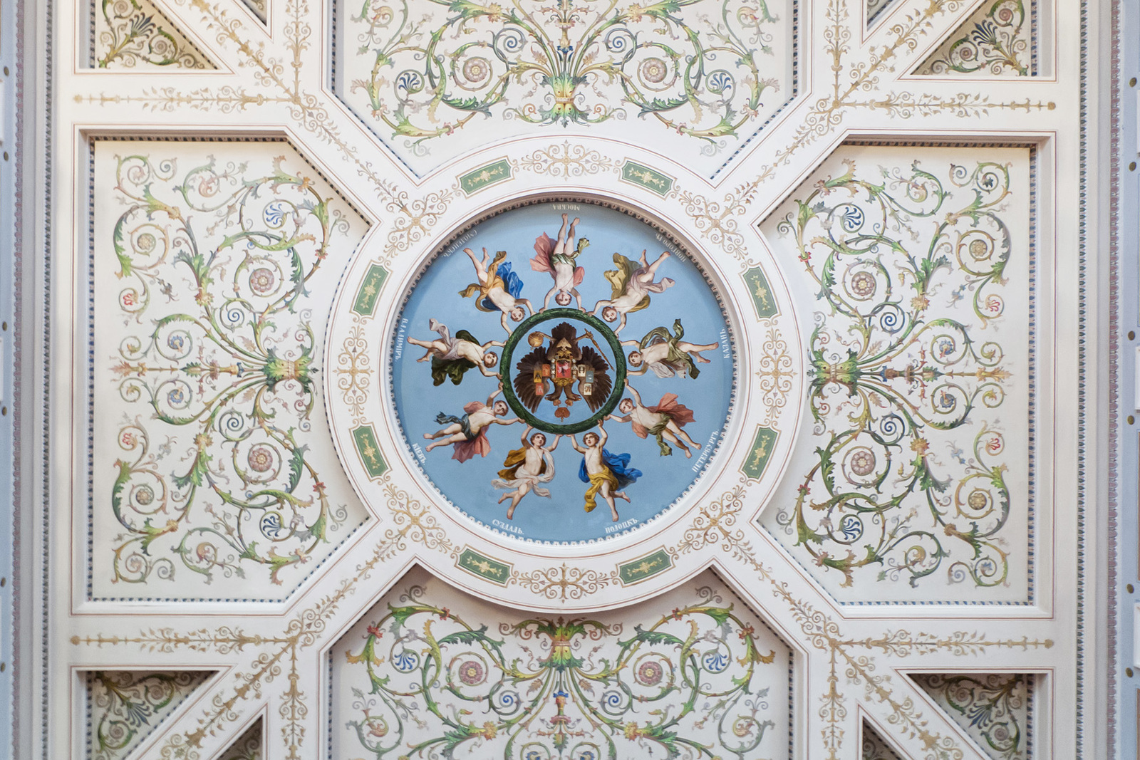 Ceilings of the Hermitage, amateur photos - My, Castle, Hermitage, Art, Architecture, Ceiling, Panasonic Lumix, Longpost