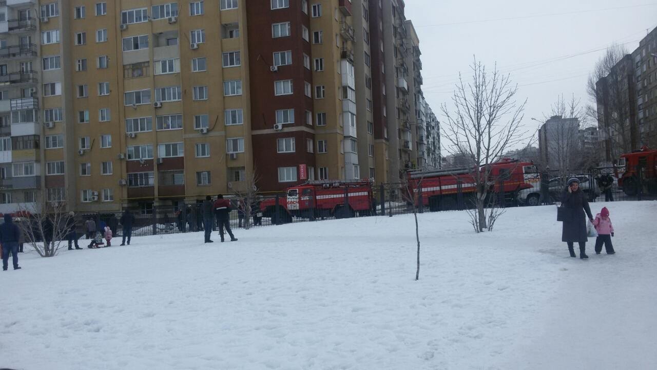 Пожар в Саратове | Пикабу