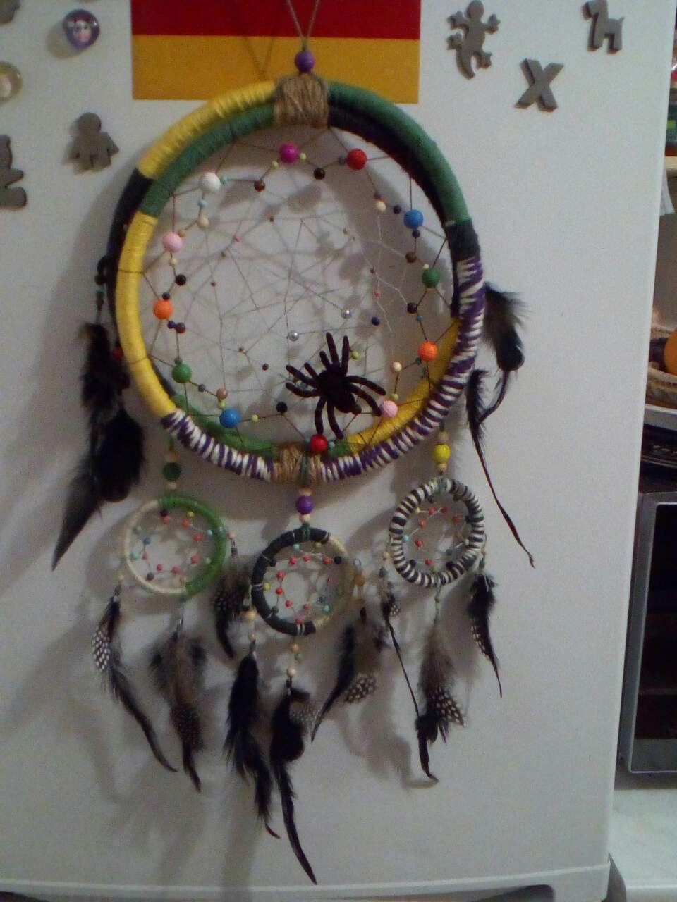 How I retired and my work began. - My, Hobby, Dreamcatcher, Crafts, Longpost