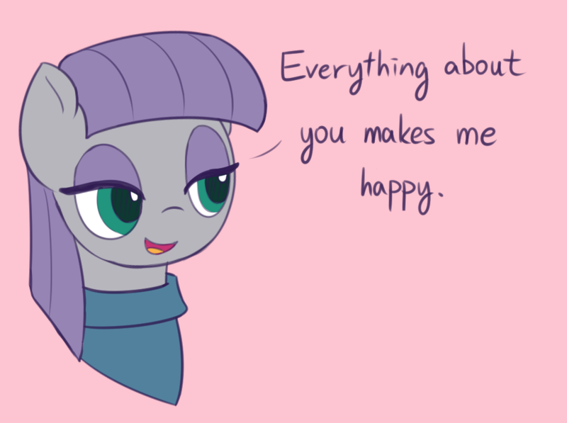 Happy Maud - PonyArt, My Little Pony, Maud Pie