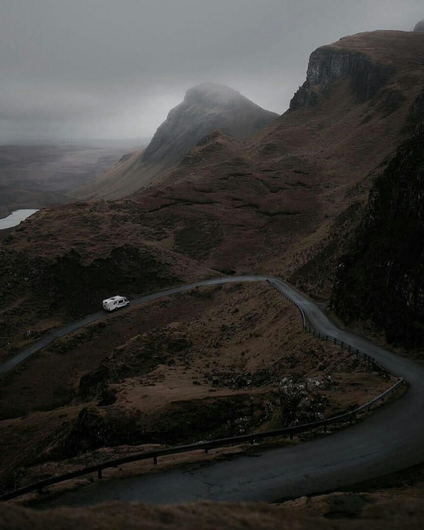 Now put your reality aside and plunge into the magic of dark Scotland. - Scotland, The mountains, Longpost, Nature, Animals, Magic, The photo