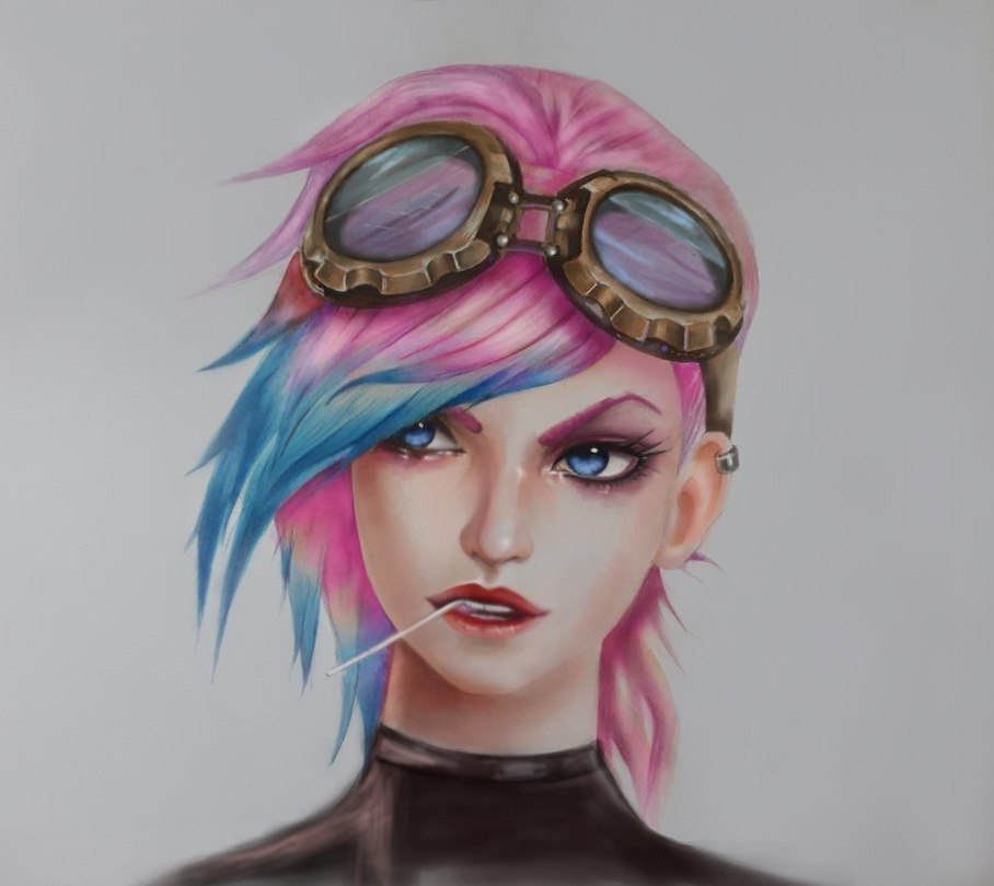 Portrait VI - My, Portrait, League of legends, Drawing